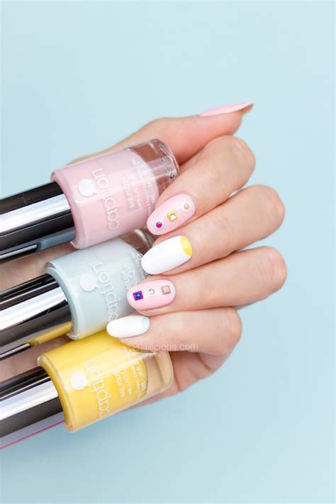 fendi nails design|Spring Nail Design Inspired by Fendi [TUTORIAL].